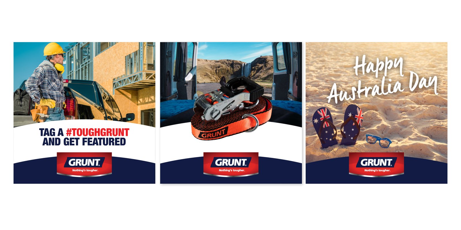 GRUNT social media tiles