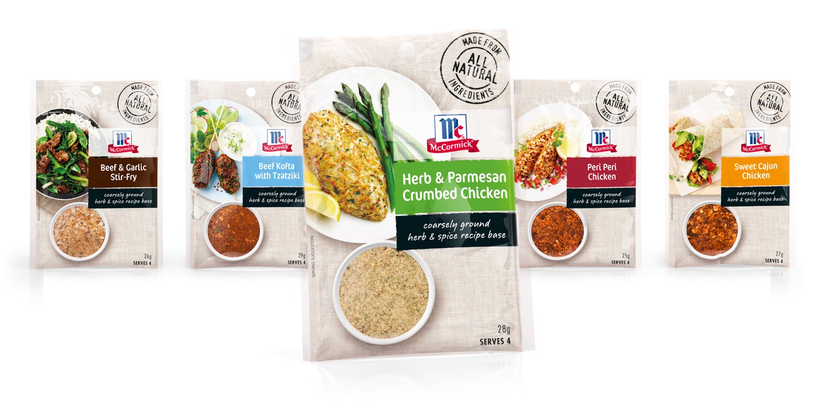 McCormick recipe base pouches